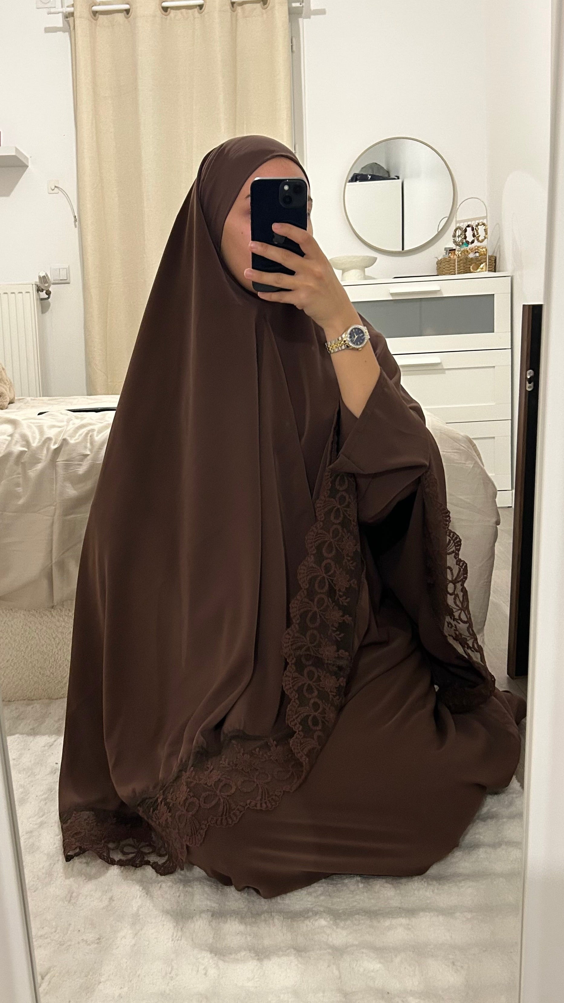 KHIMAR DENTELLE