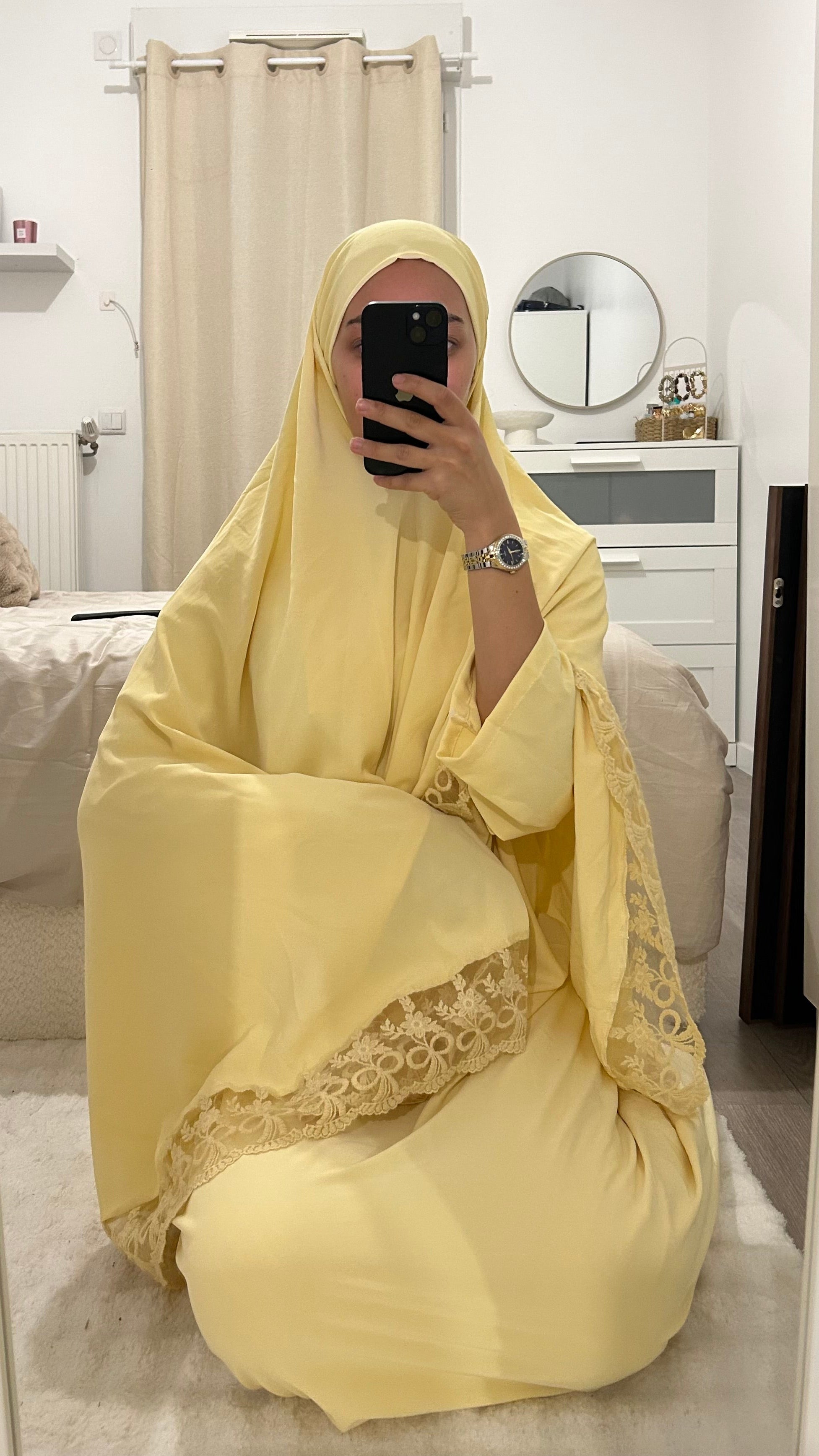 KHIMAR DENTELLE